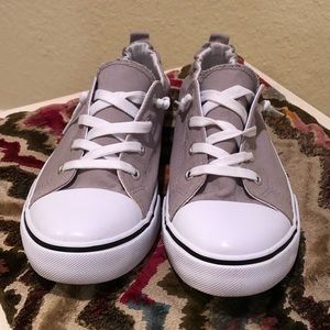 Light Gray Canvas Sneaker